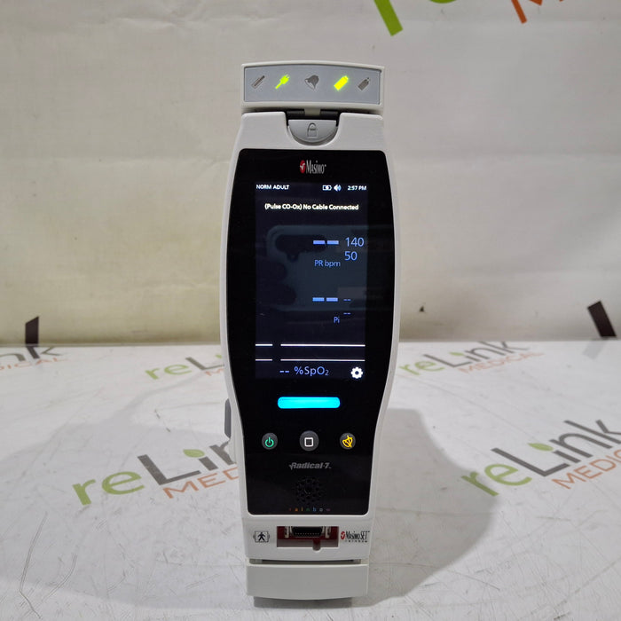 Masimo Masimo Radical 7 Pulse Oximeter w/ Base Patient Monitors reLink Medical