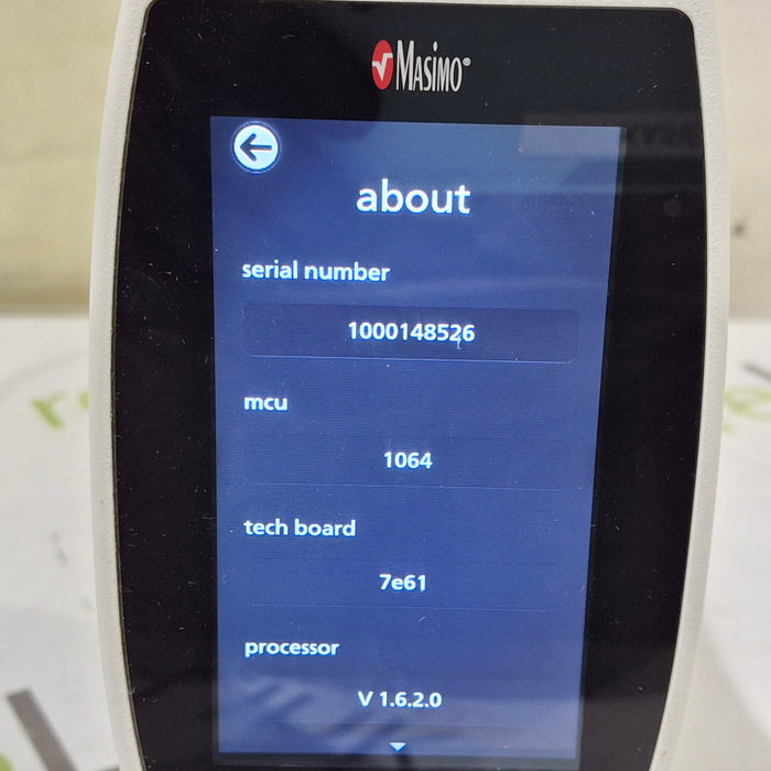 Masimo Masimo Radical 7 Pulse Oximeter w/ Base Patient Monitors reLink Medical