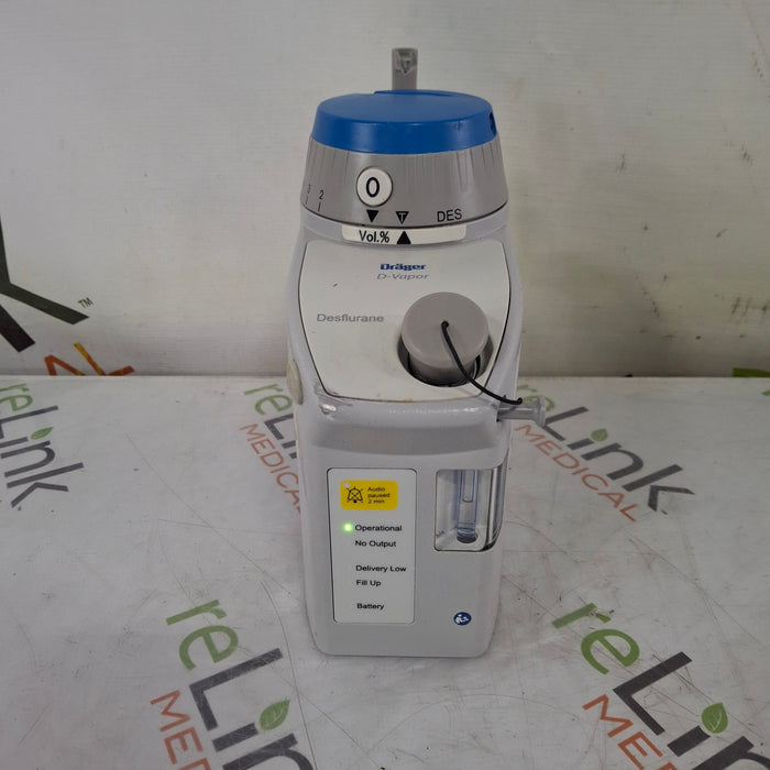 Draeger Medical Draeger Medical D-Vapor Desflurane Vaporizer Anesthesia reLink Medical