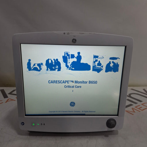 GE Healthcare GE Healthcare Carescape B650 Critical Care Patient Monitor Patient Monitors reLink Medical