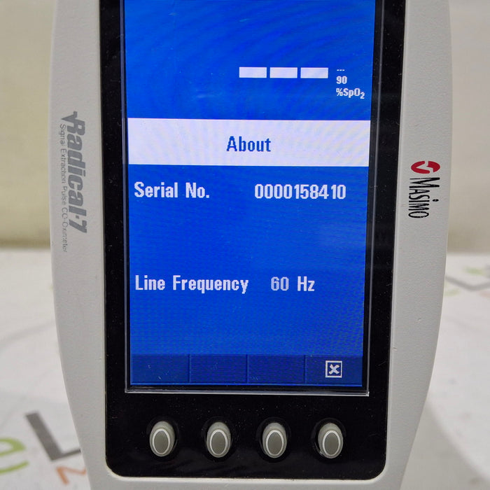 Masimo Masimo Radical 7 Pulse Oximeter w/ Base Patient Monitors reLink Medical