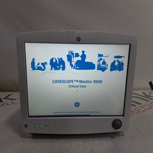 GE Healthcare GE Healthcare Carescape B650 Critical Care Patient Monitor Patient Monitors reLink Medical