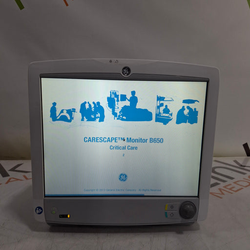 GE Healthcare GE Healthcare Carescape B650 Critical Care Patient Monitor Patient Monitors reLink Medical
