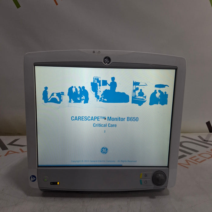 GE Healthcare GE Healthcare Carescape B650 Critical Care Patient Monitor Patient Monitors reLink Medical