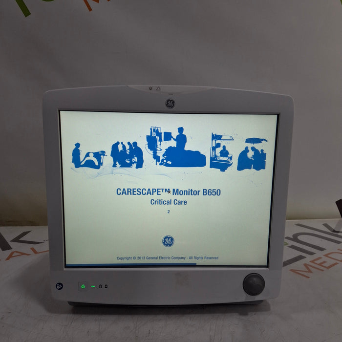 GE Healthcare GE Healthcare Carescape B650 Critical Care Patient Monitor Patient Monitors reLink Medical