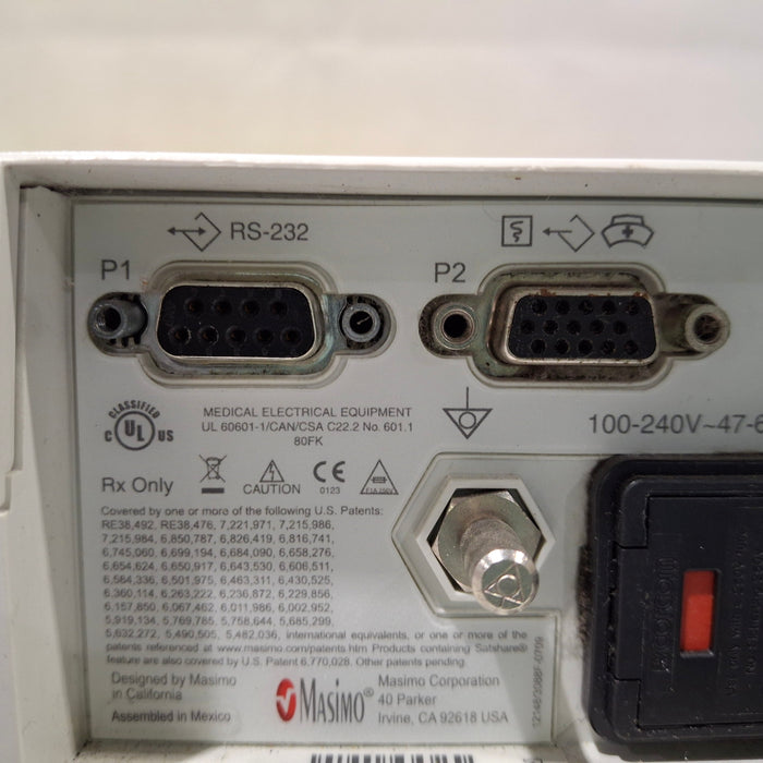 Masimo Masimo Radical 7 Pulse Oximeter w/ Base Patient Monitors reLink Medical