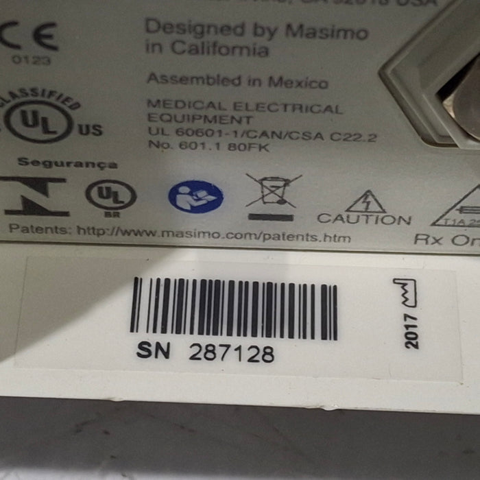 Masimo Masimo Radical 7 Pulse Oximeter w/ Base Patient Monitors reLink Medical