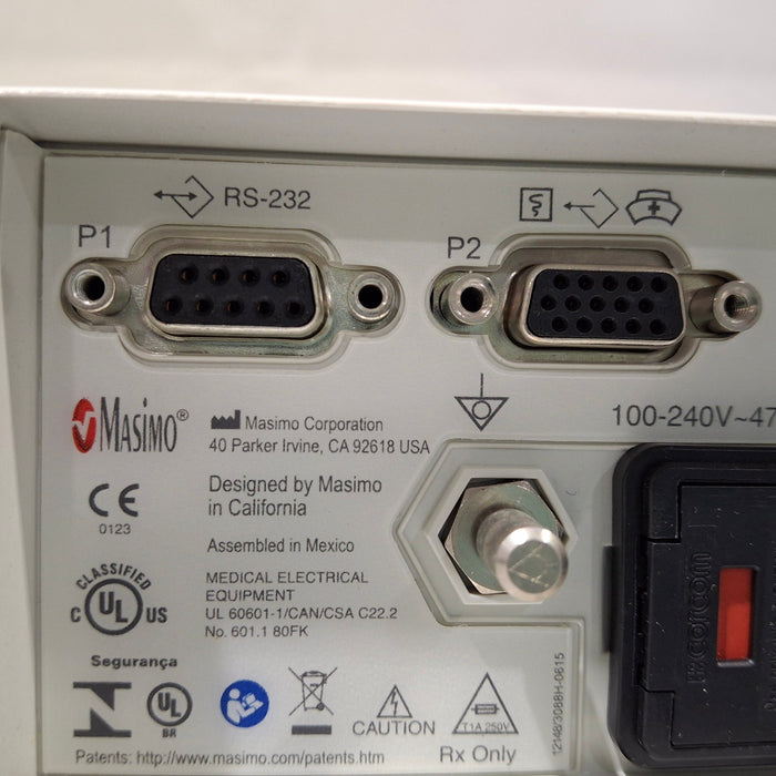 Masimo Masimo Radical 7 Pulse Oximeter w/ Base Patient Monitors reLink Medical