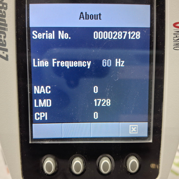 Masimo Masimo Radical 7 Pulse Oximeter w/ Base Patient Monitors reLink Medical