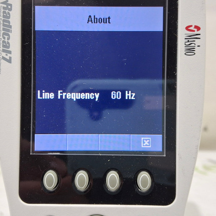 Masimo Masimo Radical 7 Pulse Oximeter w/ Base Patient Monitors reLink Medical