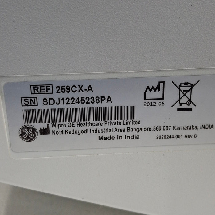 GE Healthcare GE Healthcare Corometrics 250cx Series Model 259cx-a Fetal Monitor Patient Monitors reLink Medical