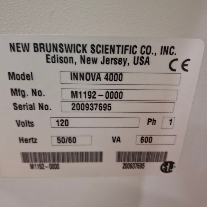 New Brunswick Scientific New Brunswick Scientific INNOVA 4000 Incubator Shaker Research Lab reLink Medical