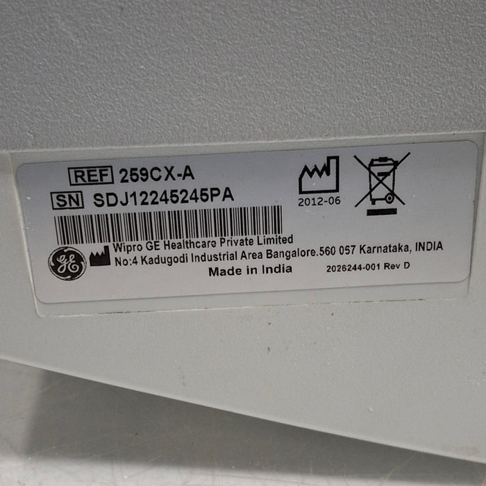 GE Healthcare GE Healthcare Corometrics 250cx Series Model 259cx-a Fetal Monitor Patient Monitors reLink Medical