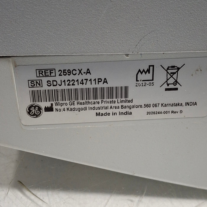 GE Healthcare GE Healthcare Corometrics 250cx Series Model 259cx-a Fetal Monitor Patient Monitors reLink Medical
