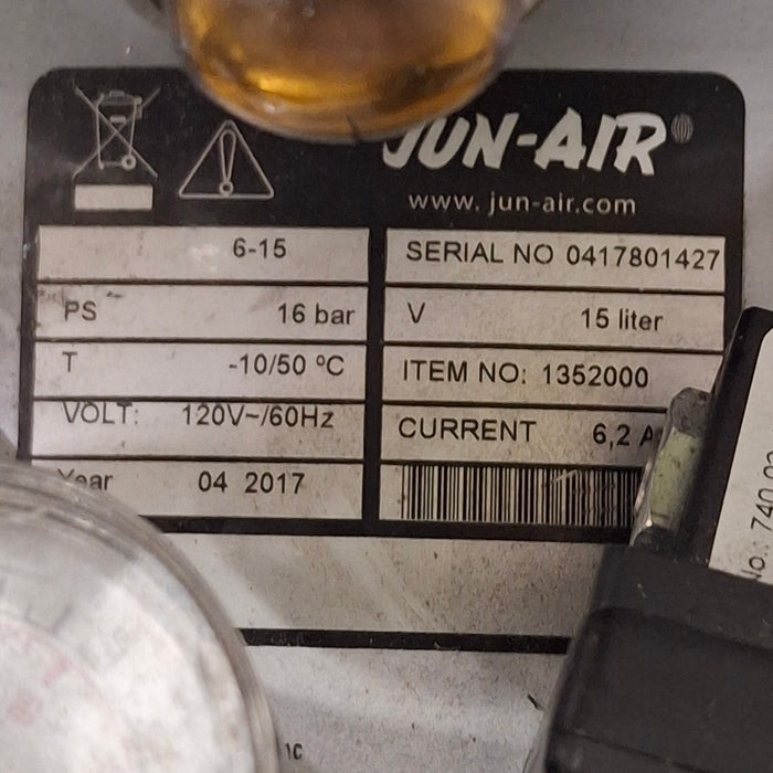 Jun-Air Jun-Air Model 6 Air Compressor Industrial Equipment reLink Medical