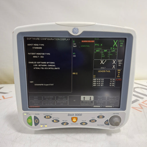 GE Healthcare GE Healthcare Dash 5000 - GE/Nellcor SpO2 Patient Monitor Patient Monitors reLink Medical