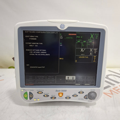 GE Healthcare GE Healthcare Dash 5000 - GE/Nellcor SpO2 Patient Monitor Patient Monitors reLink Medical