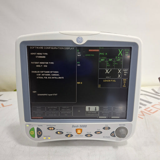 GE Healthcare GE Healthcare Dash 5000 - GE/Nellcor SpO2 Patient Monitor Patient Monitors reLink Medical