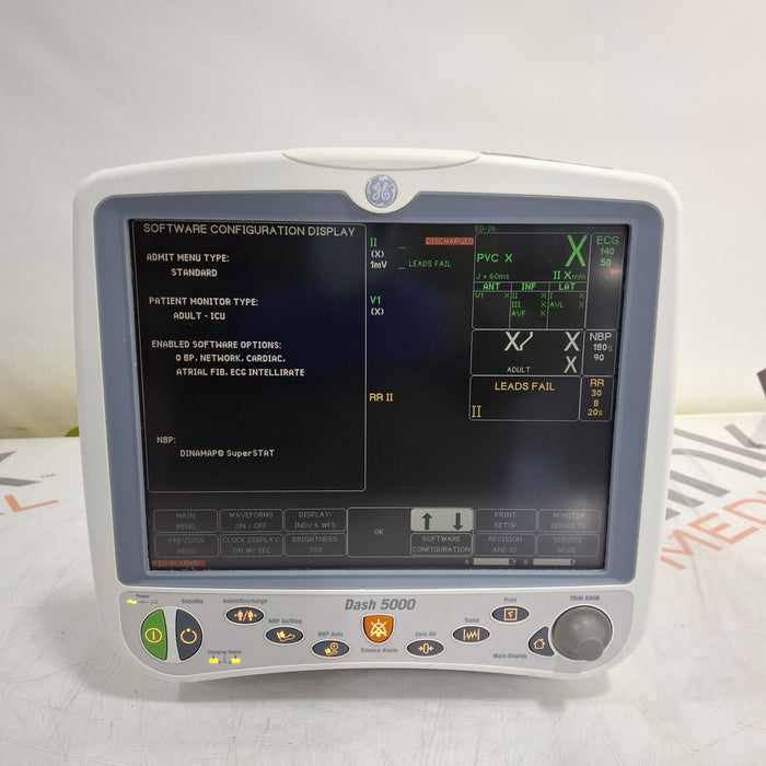 GE Healthcare GE Healthcare Dash 5000 - GE/Nellcor SpO2 Patient Monitor Patient Monitors reLink Medical