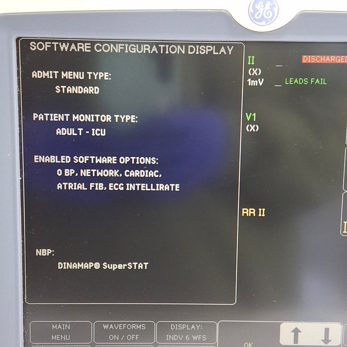 GE Healthcare GE Healthcare Dash 5000 - GE/Nellcor SpO2 Patient Monitor Patient Monitors reLink Medical