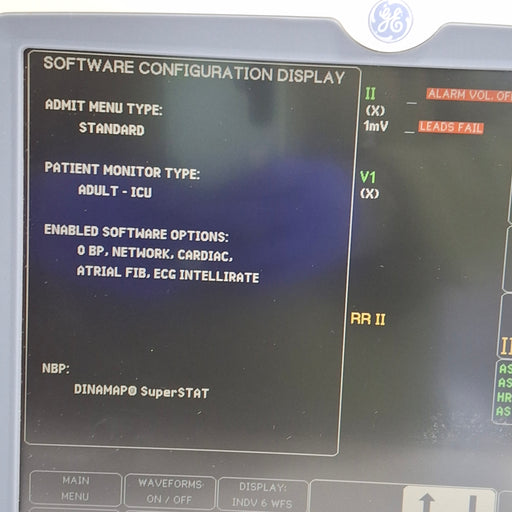 GE Healthcare GE Healthcare Dash 5000 - GE/Nellcor SpO2 Patient Monitor Patient Monitors reLink Medical