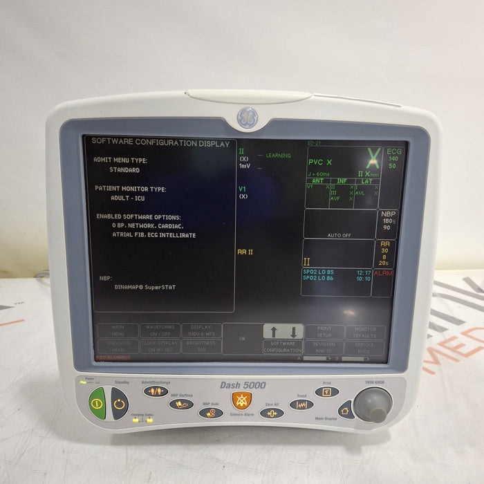 GE Healthcare GE Healthcare Dash 5000 - GE/Nellcor SpO2 Patient Monitor Patient Monitors reLink Medical