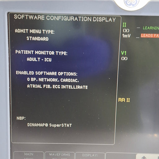 GE Healthcare GE Healthcare Dash 5000 - GE/Nellcor SpO2 Patient Monitor Patient Monitors reLink Medical