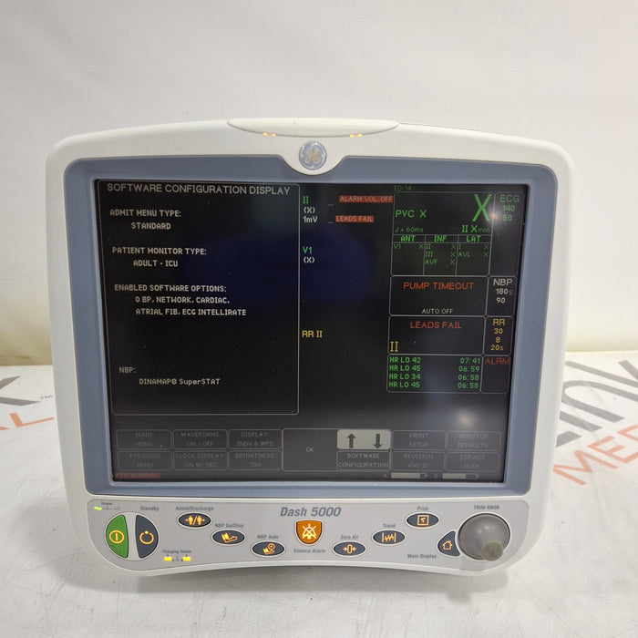 GE Healthcare GE Healthcare Dash 5000 - GE/Nellcor SpO2 Patient Monitor Patient Monitors reLink Medical