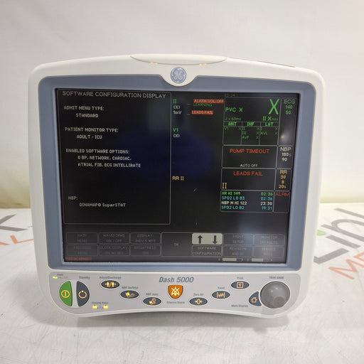 GE Healthcare GE Healthcare Dash 5000 - GE/Nellcor SpO2 Patient Monitor Patient Monitors reLink Medical