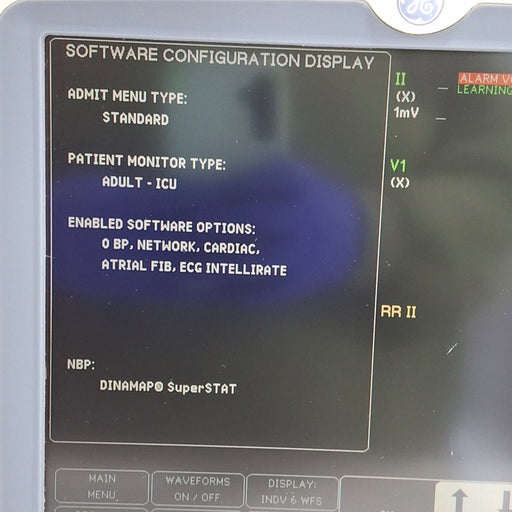 GE Healthcare GE Healthcare Dash 5000 - GE/Nellcor SpO2 Patient Monitor Patient Monitors reLink Medical
