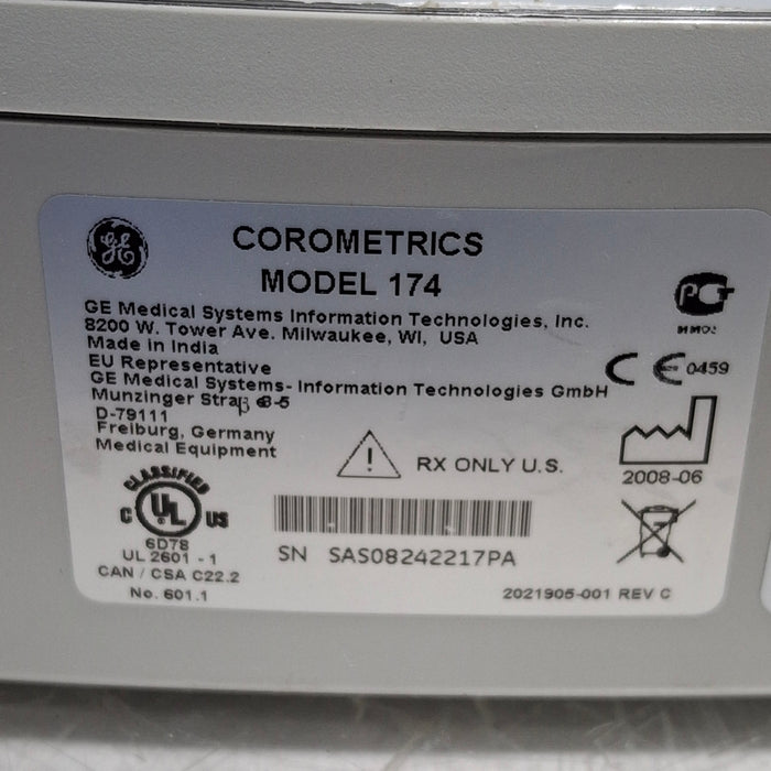 GE Healthcare GE Healthcare Corometrics 170 Series Model 174 Fetal Monitor Patient Monitors reLink Medical