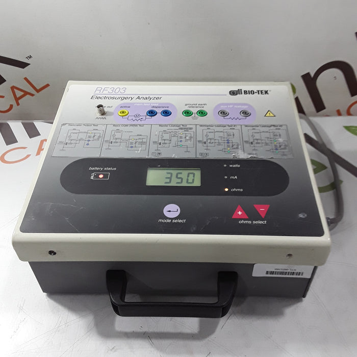 Bio-Tek Instruments Bio-Tek Instruments RF303 Electrosurgery Analyzer Electrosurgical Units reLink Medical