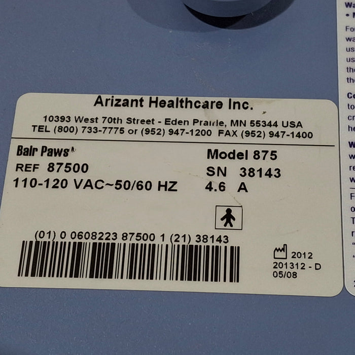 3M 3M Bair Hugger 875 Patient Warmer Temperature Control Units reLink Medical