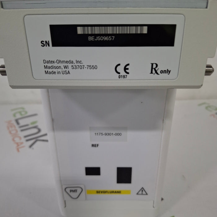 Datex-Ohmeda Tec 7 Sevoflurane Vaporizer