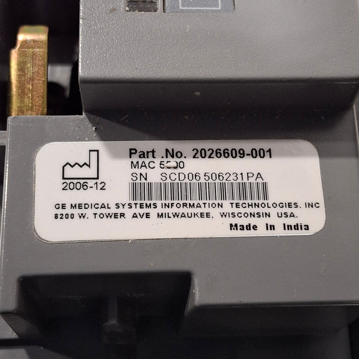 GE Healthcare GE Healthcare MAC 5500 ECG without CAM Module Cardiology reLink Medical