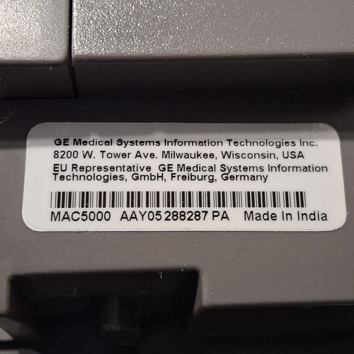 GE Healthcare GE Healthcare MAC 5000 ECG with CAM Module Cardiology reLink Medical