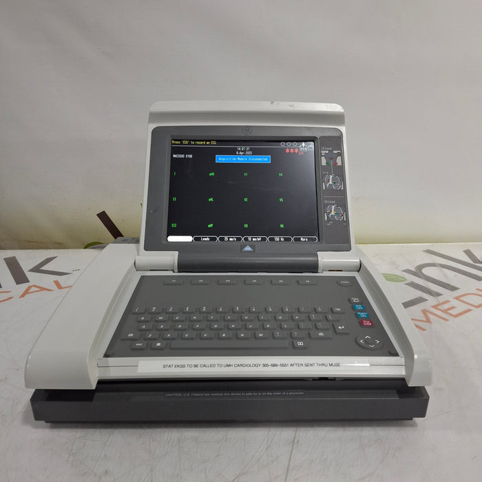 GE Healthcare GE Healthcare MAC 5500 HD ECG without CAM Module Cardiology reLink Medical