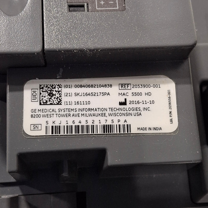 GE Healthcare GE Healthcare MAC 5500 HD ECG without CAM Module Cardiology reLink Medical
