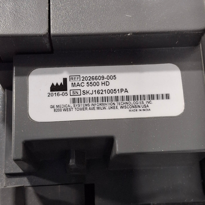 GE Healthcare GE Healthcare MAC 5500 HD ECG without CAM Module Cardiology reLink Medical