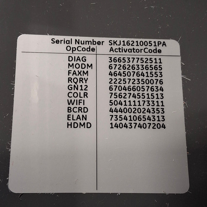 GE Healthcare GE Healthcare MAC 5500 HD ECG without CAM Module Cardiology reLink Medical