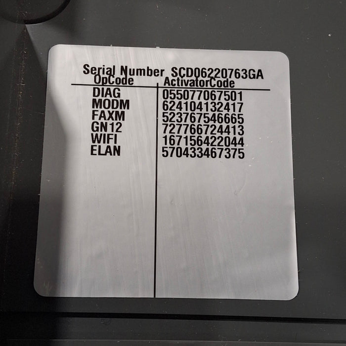 GE Healthcare GE Healthcare MAC 5500 ECG without CAM Module Cardiology reLink Medical