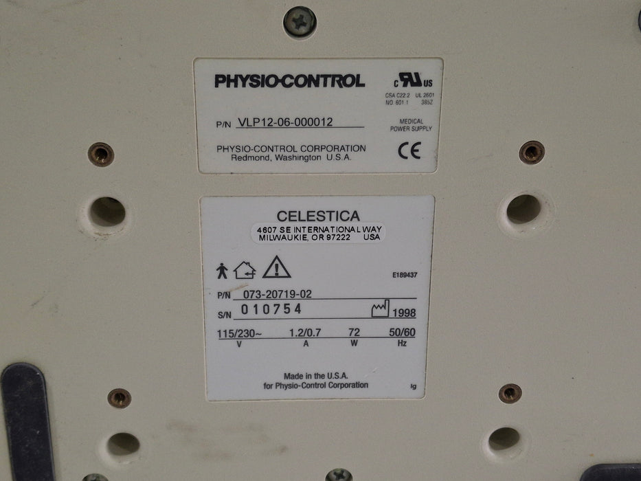 Physio-Control Physio-Control VLP12-06 AC Power Module Defibrillators reLink Medical