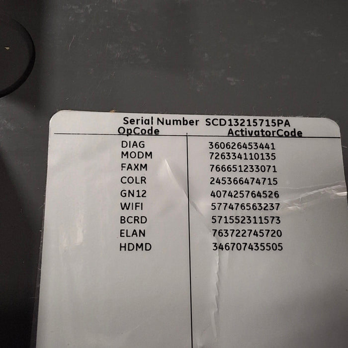 GE Healthcare GE Healthcare MAC 5500 ECG without CAM Module Cardiology reLink Medical