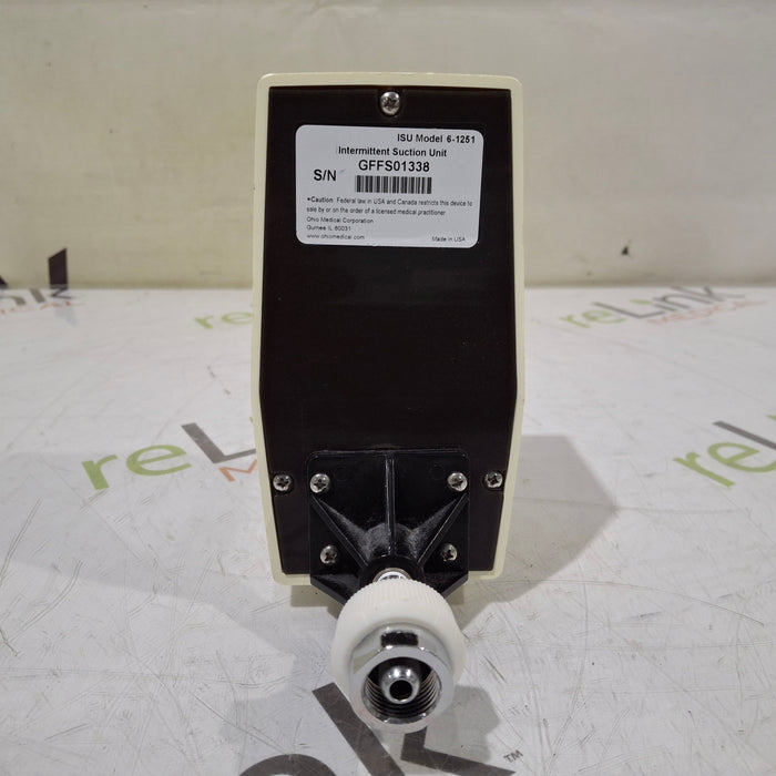 Ohmeda Medical ISU Model 6-1251 Intermittent Suction Unit