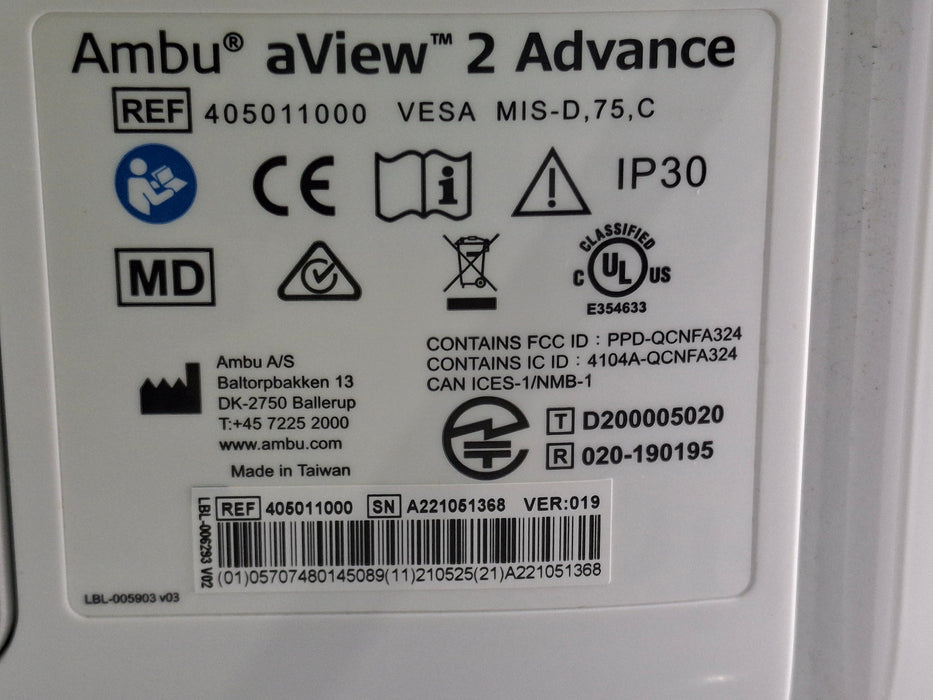 Ambu aView 2 Advance Monitor
