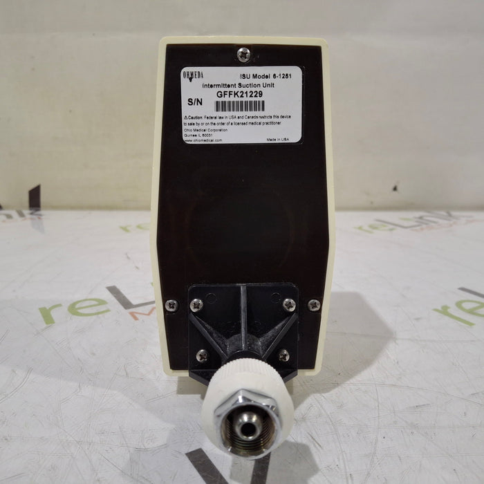 Ohmeda Medical ISU Model 6-1251 Intermittent Suction Unit