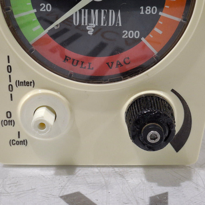 Ohmeda Medical ISU Model 6-1251 Intermittent Suction Unit