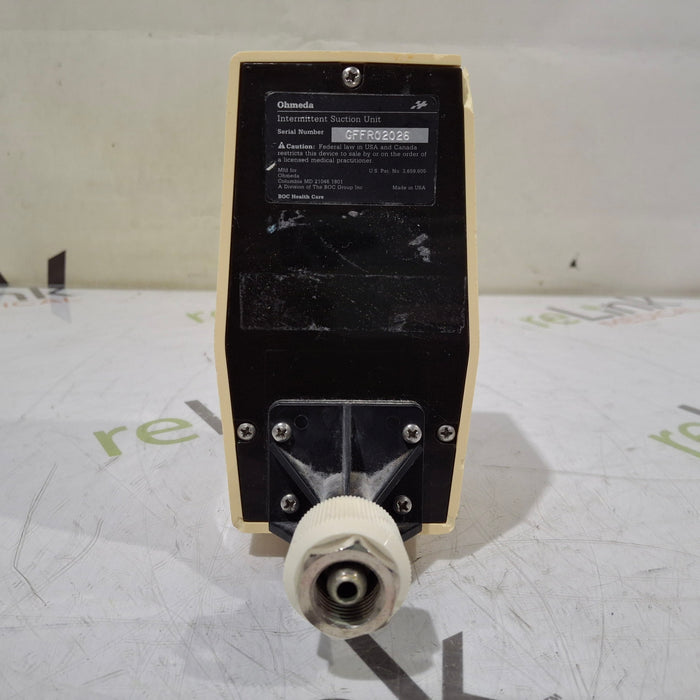 Ohmeda Medical Ohmeda Medical 200 Intermittent Suction Unit Respiratory reLink Medical