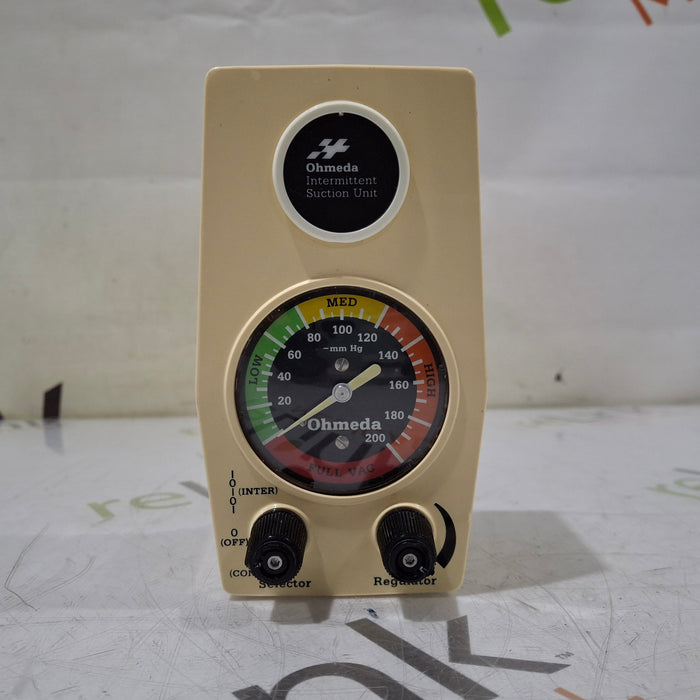 Ohmeda Medical Ohmeda Medical 200 Intermittent Suction Unit Respiratory reLink Medical