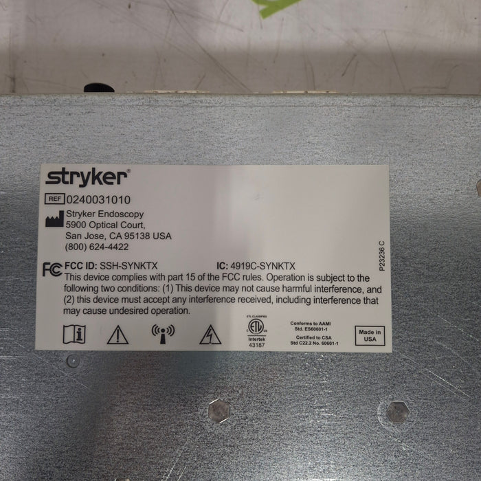 Stryker Wireless Transmitter Synk Wireless platform